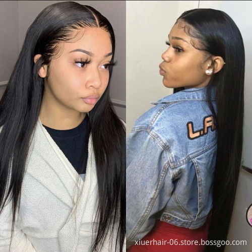 Wholesale Ready Stock Headband U Part Blonde 613 Closure For Black Women HD Glueless Frontal Lace Wigs 100% Virgin Human Hair